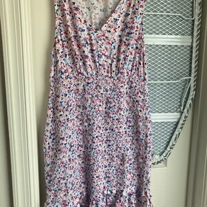 Colorful Loft Beach Cover Up Dress Small EUC 👗